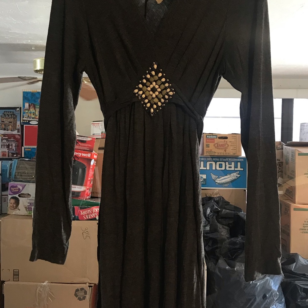 ECI Grey mini dress